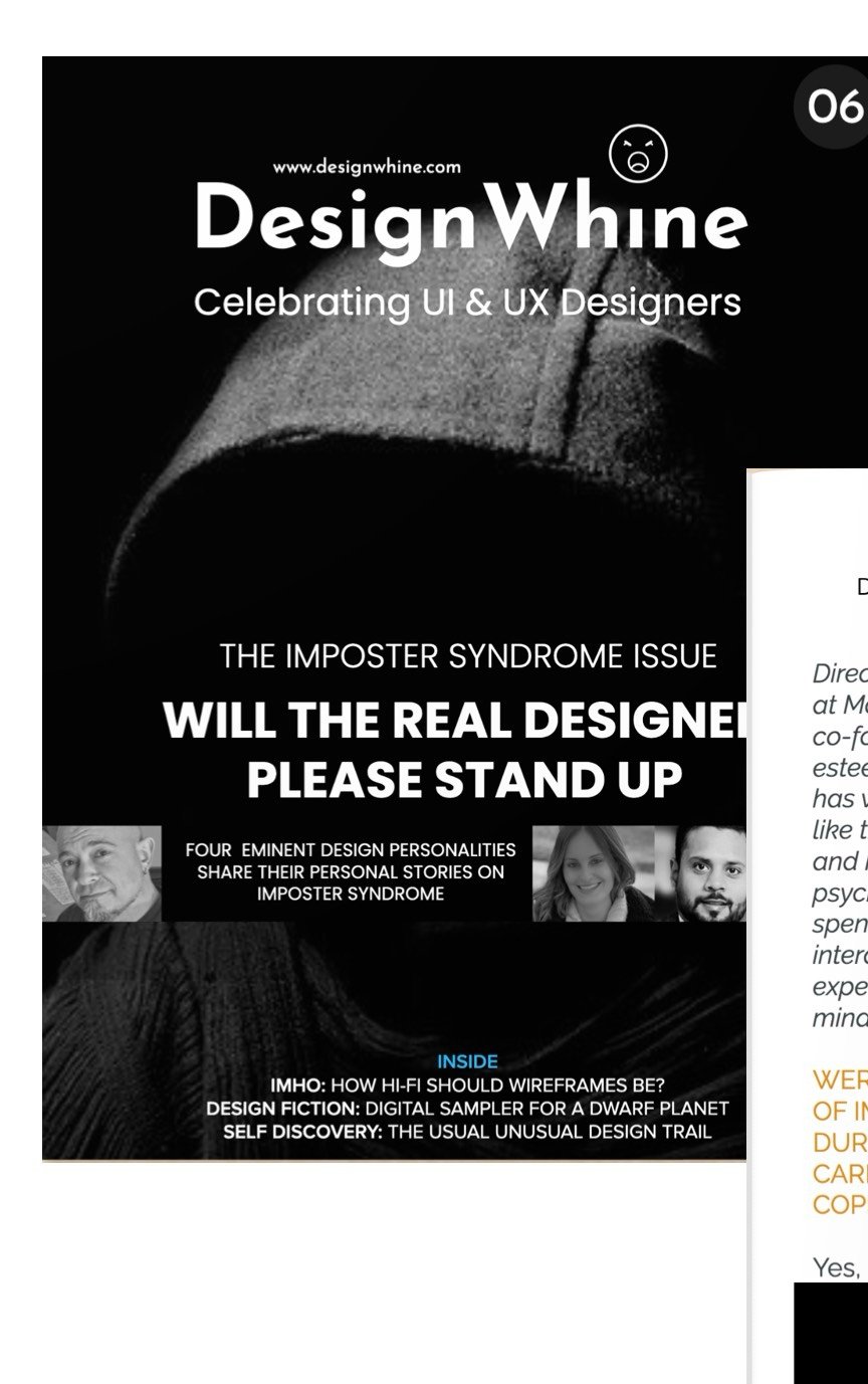 DesignWhine Magazine Cover Story